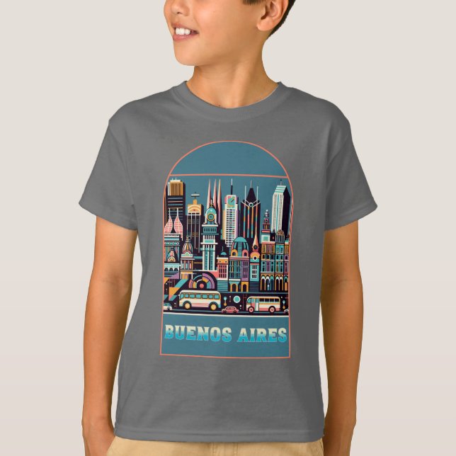 Camiseta Buenos Aires Argentina (Frente)