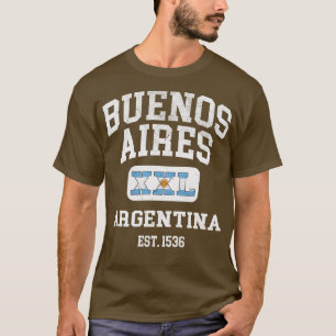 Camiseta Buenos Aires Argentina XXL design atlético 1