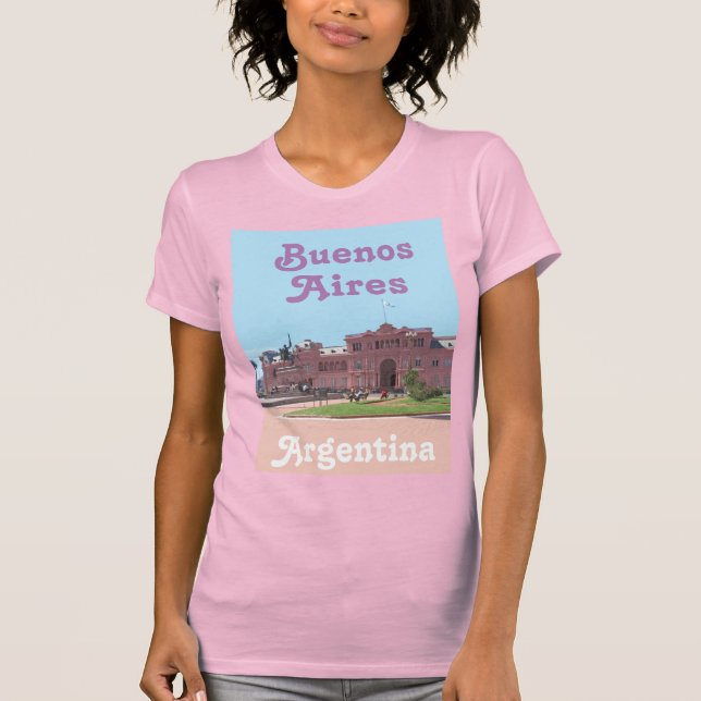 Camiseta Buenos Aires Souvenir, Argentina (Frente)