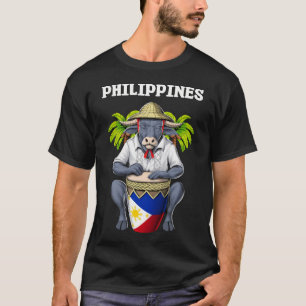Camiseta Búfalo de água das Filipinas