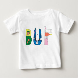 Camiseta BÚFALO do T | do bebê, NY (BUF)