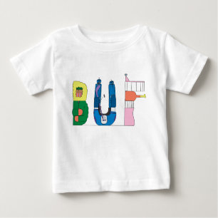 Camiseta BÚFALO do T do bebê, NY (BUF)