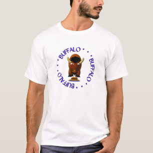 Camiseta Búfalo Fofo com Carne no Weck e Asas de Búfalo
