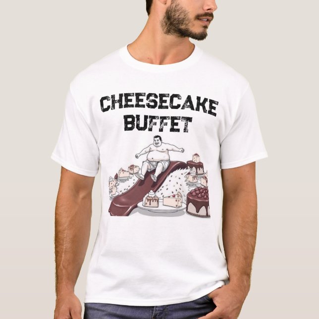 Camiseta Búfete de Cheesecake (Frente)