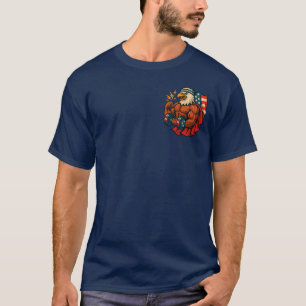 Camiseta Buff Bald Eagle   Força Patriótica e Liberdade