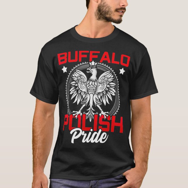 Camiseta Buffalo 716 Polônia do Orgulho Polonês Dyngus (Frente)