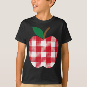 Camiseta Buffalo Apple bem-vinda de volta à escola Meninas