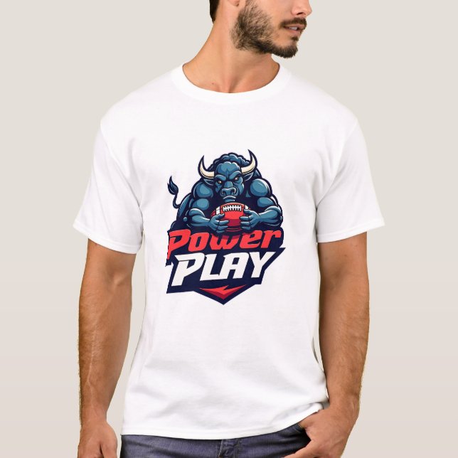Camiseta Buffalo - Basquete Power Play (Frente)
