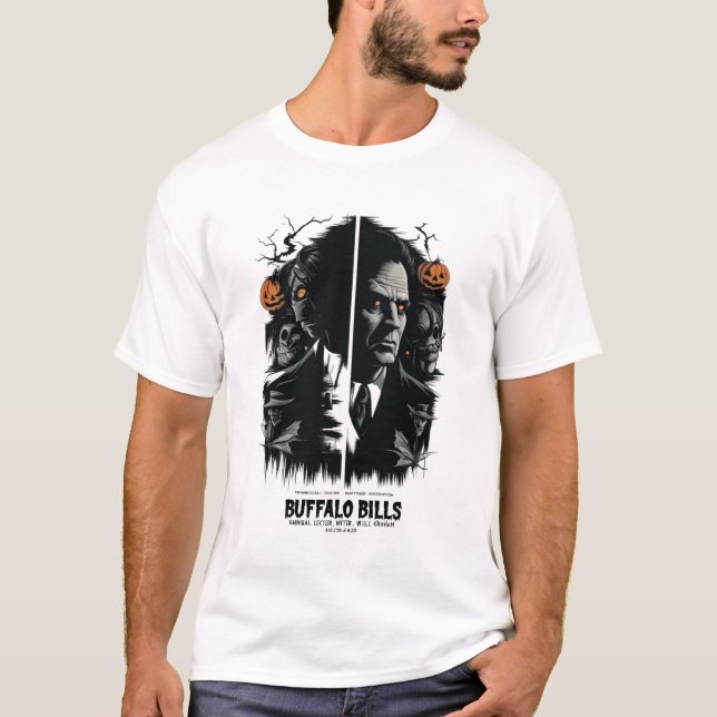 Camiseta buffalo bills halloween (Frente)
