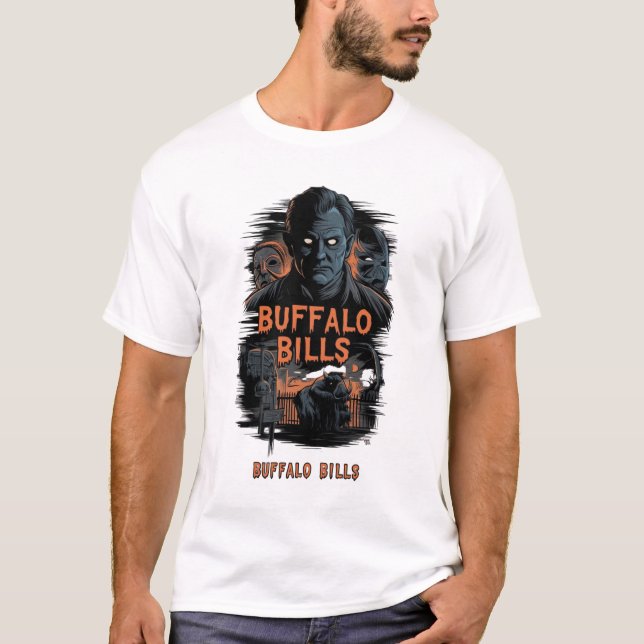 Camiseta buffalo bills halloween (Frente)