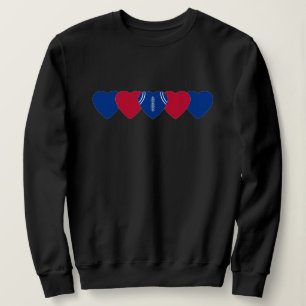 Camiseta Buffalo Bills Heart Dark
