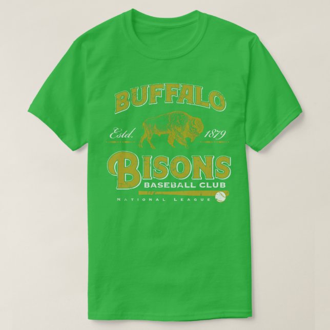 Camiseta Buffalo Bisons (Frente do Design)