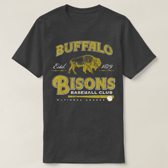Camiseta Buffalo Bisons (Frente do Design)