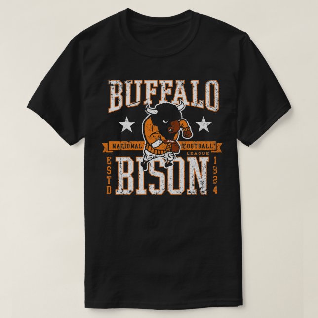 Camiseta Buffalo Bisons 1 (Frente do Design)