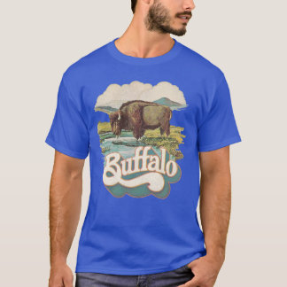 Camiseta Buffalo Brewing Co Beer Retro Defunct Breweriana