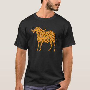 Camiseta Buffalo Easy Halloween Outfit Tamaraw Costume preg