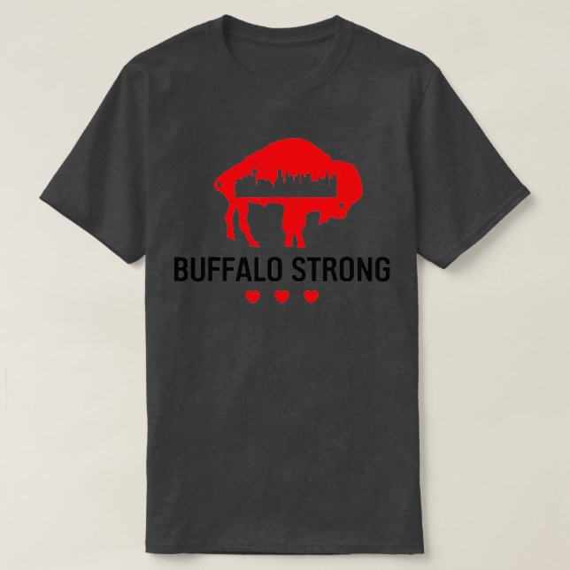Camiseta Buffalo Forte Reze Por Buffalo - Bandeira American (Frente do Design)