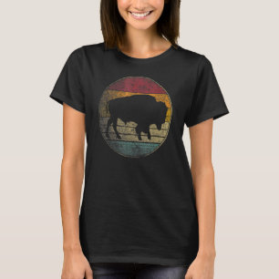 Camiseta Buffalo - Homem-Tron-Bison - Sofrida - Mulheres D