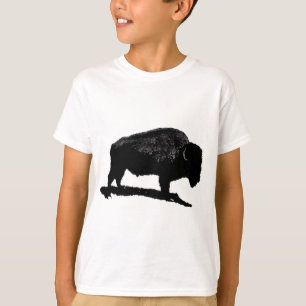 Camiseta Buffalo Preto e Branco