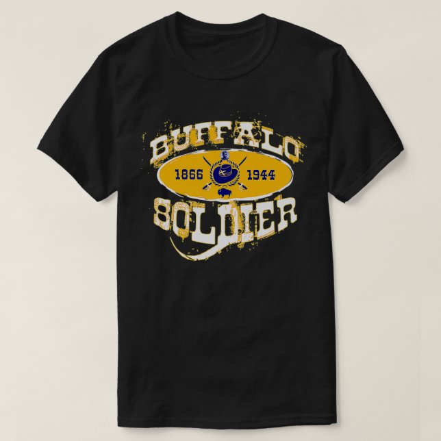 Camiseta Buffalo Soldier Premium (Frente do Design)