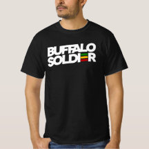 Buffalo Soldier Rasta Colors Reggae T Shirt