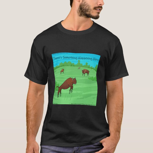 Camiseta Buffalo Springfield Punny Rick London Unixex Camis (Frente)