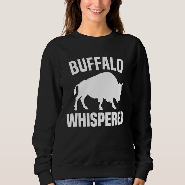 Camiseta Buffalo Whisperer  American Bison Buffalo Wisent   (Frente)
