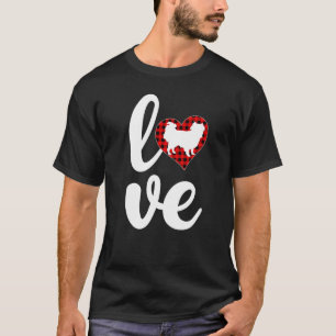 Camiseta Buffalo Xadrez Adora Cachorro Japonês Engraçado Va