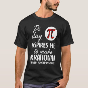 Camiseta Buffalo Xadrez Pi Símbolo Pi Dia me inspira matemá