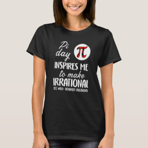 Camiseta Buffalo Xadrez Pi Símbolo Pi Dia me inspira matemá