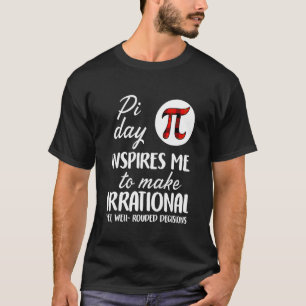 Camiseta Buffalo Xadrez Pi Símbolo Pi Dia Me Inspira Math L