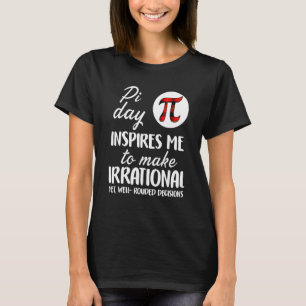 Camiseta Buffalo Xadrez Pi Símbolo Pi Dia Me Inspira Math L