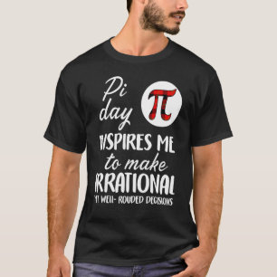 Camiseta Buffalo Xadrez Pi Símbolo Pi Dia Me Inspira Math L