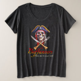 Camiseta Buffaneers Lido Pirate "Leve-me ao seu Lido"
