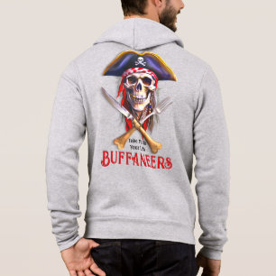 Camiseta Buffaneers Pirate Skull "Leve-me ao seu Lido"