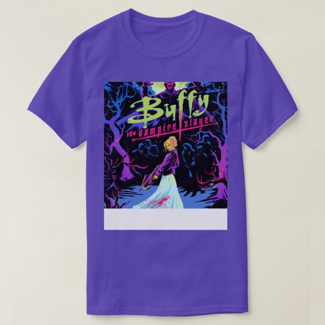 Camiseta Buffy, a Caçadora de Vampiros (Frente do Design)