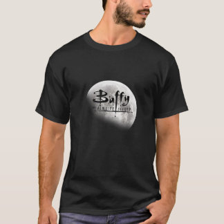 Camiseta Buffy The Vampire Slayer Distressed Full Moon Titl