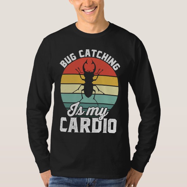 Camiseta Bug  Insect Science  Bug Catching is my Cardio  16 (Frente)