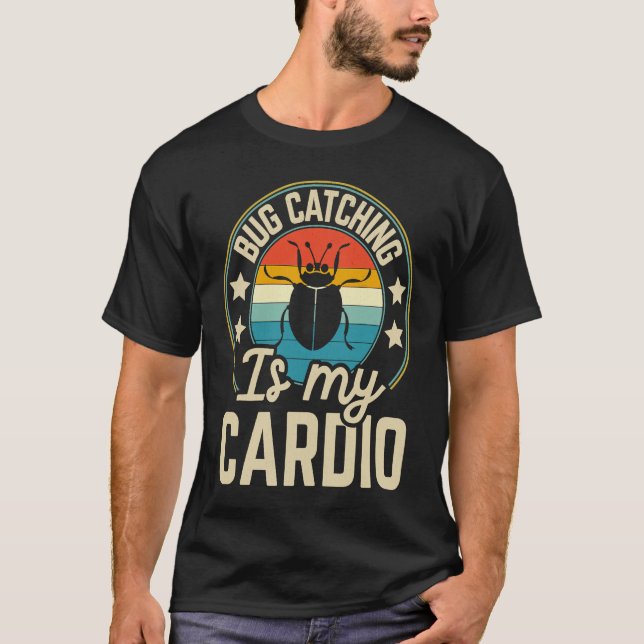 Camiseta Bug  Insect Science  Bug Catching is my Cardio  19 (Frente)