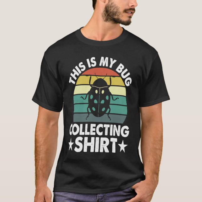 Camiseta Bug  Insect Science This is My Bug Collecting Outf (Frente)