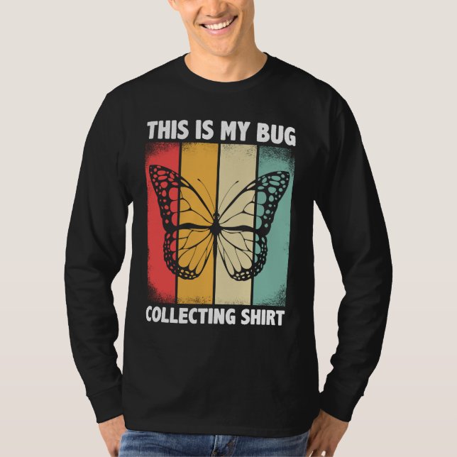 Camiseta Bug  Insect Science This is My Bug Collecting Outf (Frente)