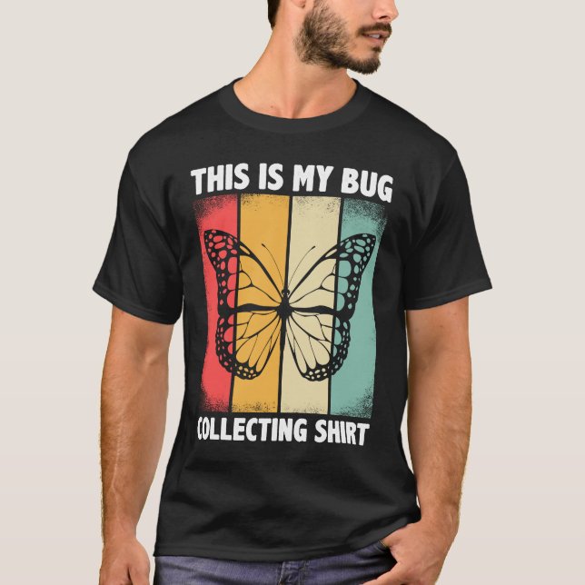 Camiseta Bug  Insect Science This is My Bug Collecting Outf (Frente)