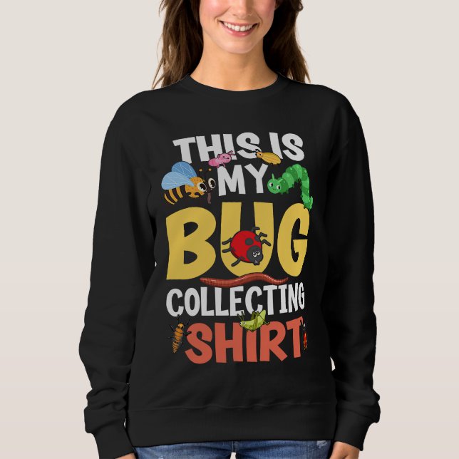 Camiseta Bug  Insect Science This is My Bug Collecting Outf (Frente)