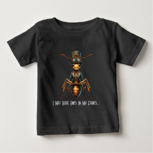 Camiseta Bug Steampunk - Talvez Eu Tenha Formigas Nas Minha