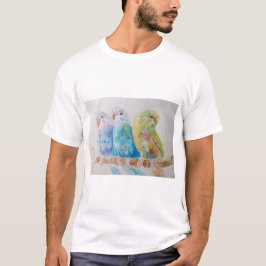 Camiseta Bugerigar Birds Bird Willife T Shirt