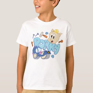 Camiseta BUGS BUNNY BUILDERS™| Arte do Esboço do Porky