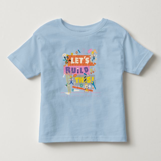 Camiseta BUGS BUNNY BUILDERS™| "Vamos Construir Isto" Obra (Frente)