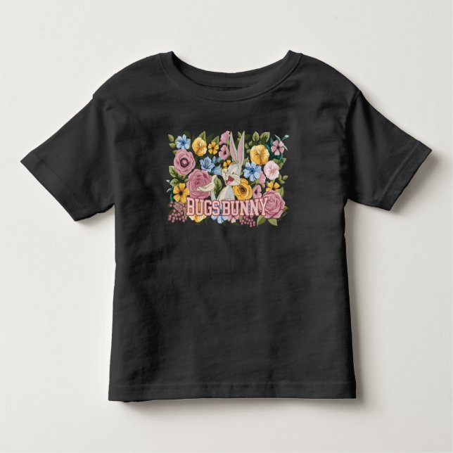 Camiseta BUGS BUNNY™ Floral Embroidery Graphic (Frente)