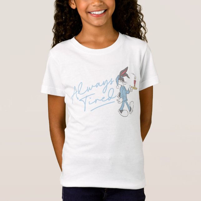 Camiseta BUGS BUNNY™ Sempre Cansado (Frente)