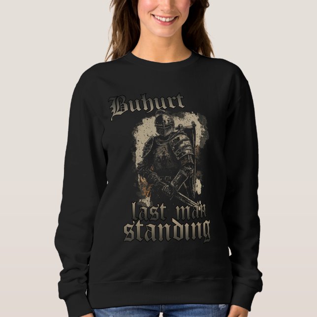Camiseta Buhurt jousting tournament last one Standing Bouho (Frente)